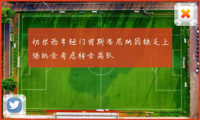 切尔西年轻门将斯洛尼纳因缺乏上场机会考虑转会离队